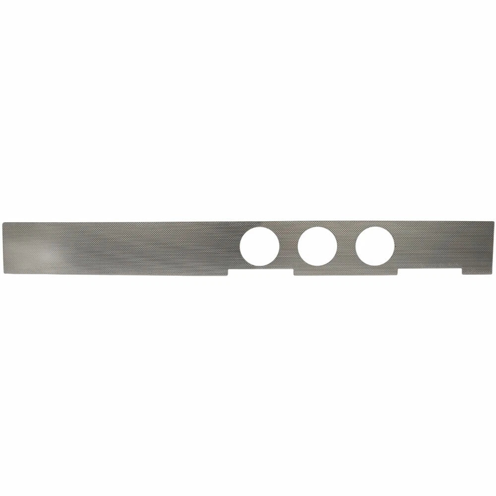 Cobalt Boat Blank Gauge Panel 406533 - Silver Aluminum