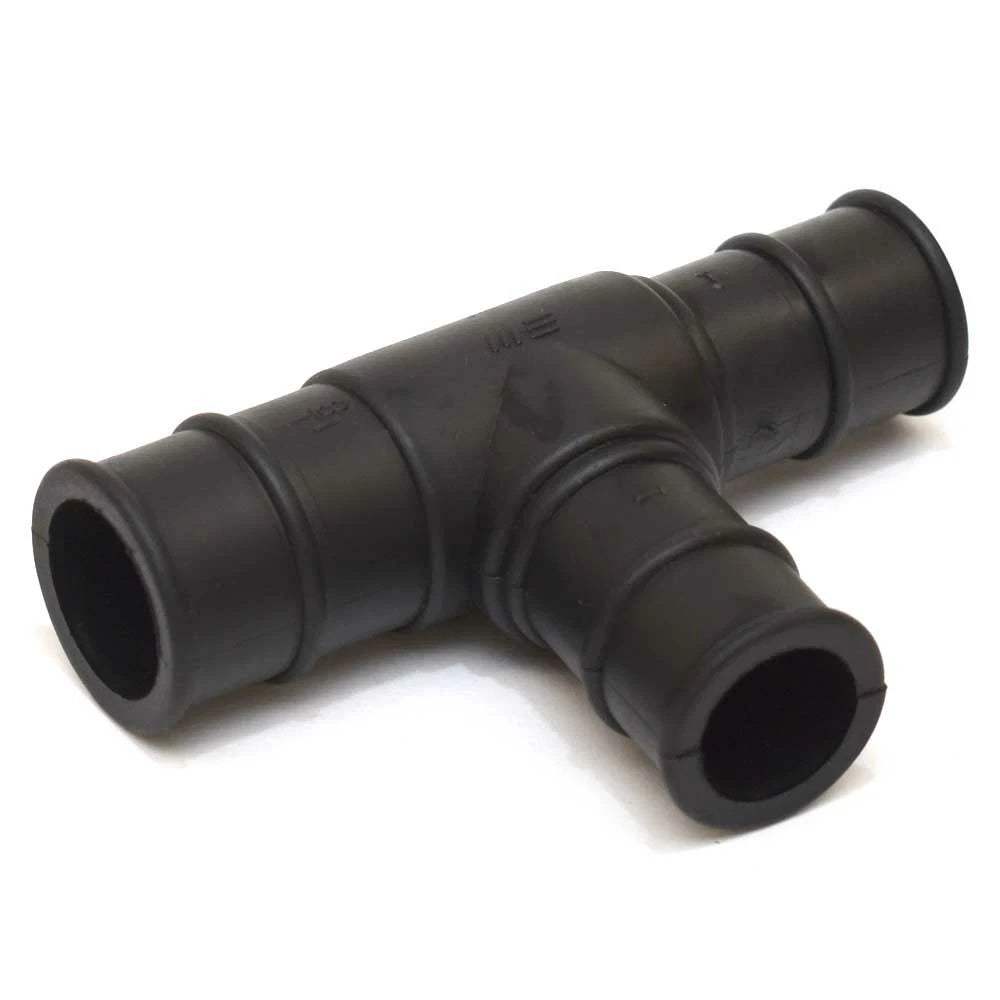 Four Winns Boat T-Fitting 03S-1393 - 3 7/8 X 2 1/2 Inch Black Plastic