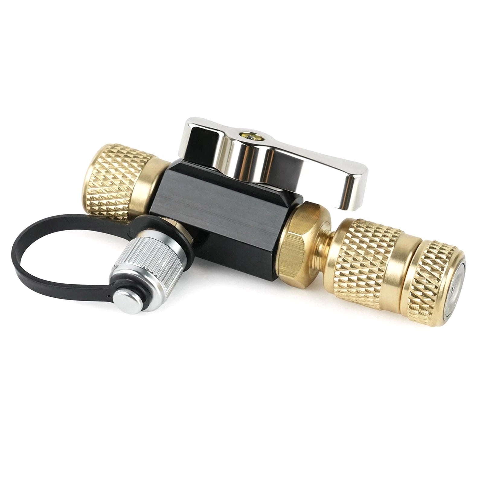 Brass and Steel Valve Core Removal Tool, 1/4" Vacuum Rated for HVAC Service