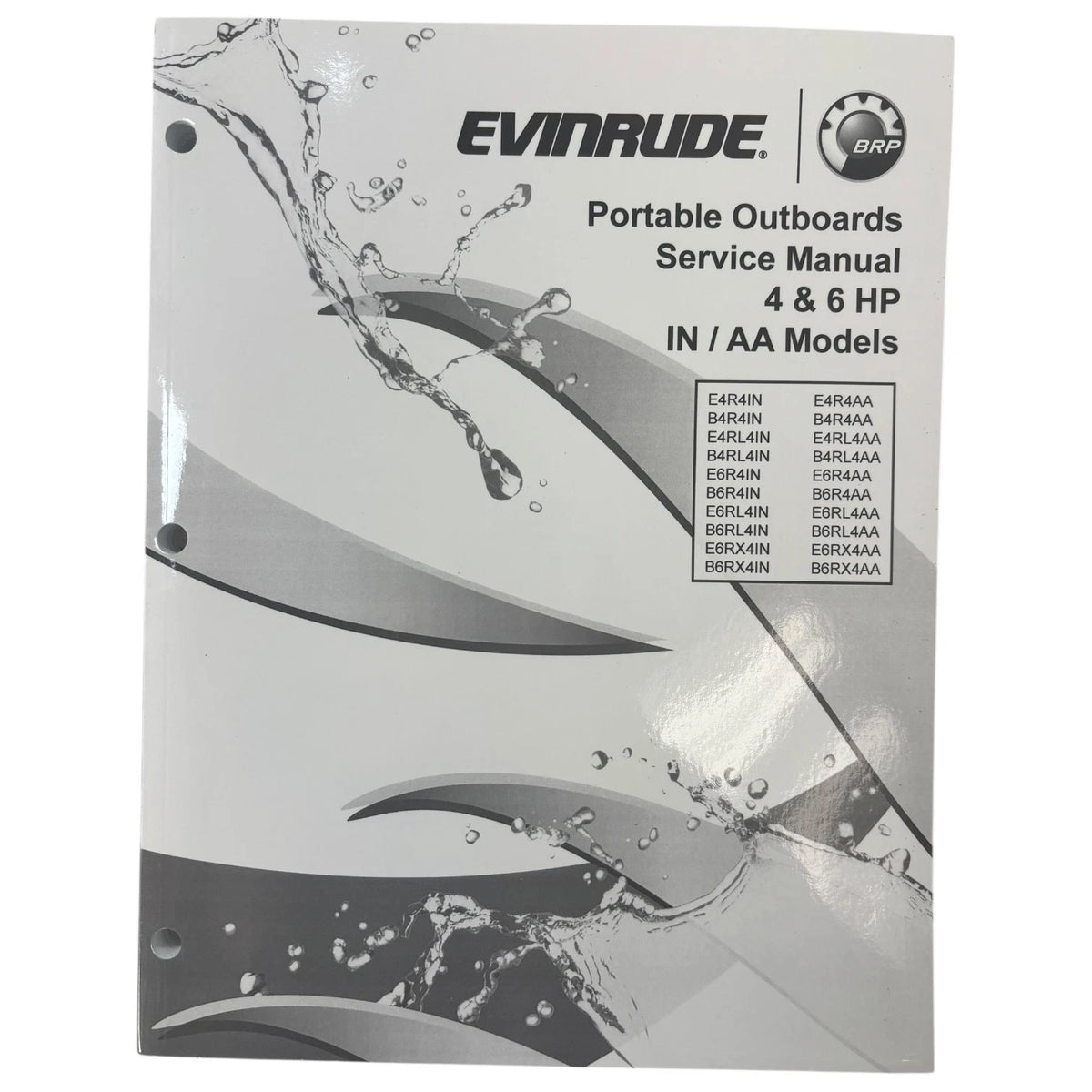 Evinrude 5008849, Portable Outboards 4/6 HP IN/AA Models Service Manual (2012)