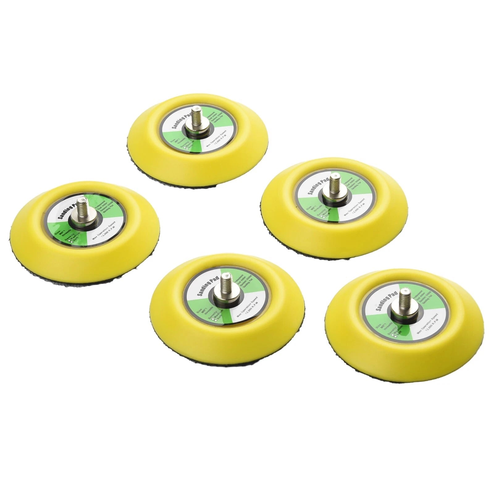 3 - " 3inch 5pcs Backing ForAir Sander Replacement Tools Parts Top-quality