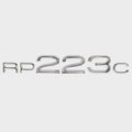 Ranger Boat Raised Emblem Decal 302660 - RP 223 C Silver Sticker