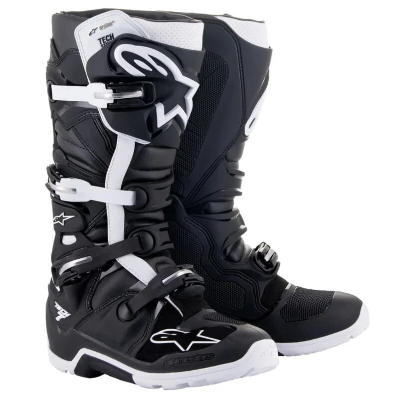 Alpinestars Boots TECH 7 Drystar Enduro Black White