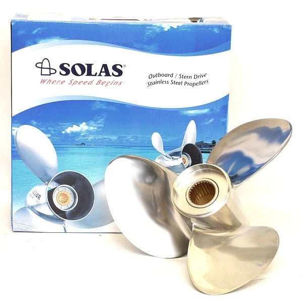Solas Saturn Boat Propeller 8532-150-15 - Front LH 15 X 15 P