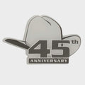 Ranger Boat Cowboy Hat Decal 7604327 - 45th Anniversary Sticker Emblem