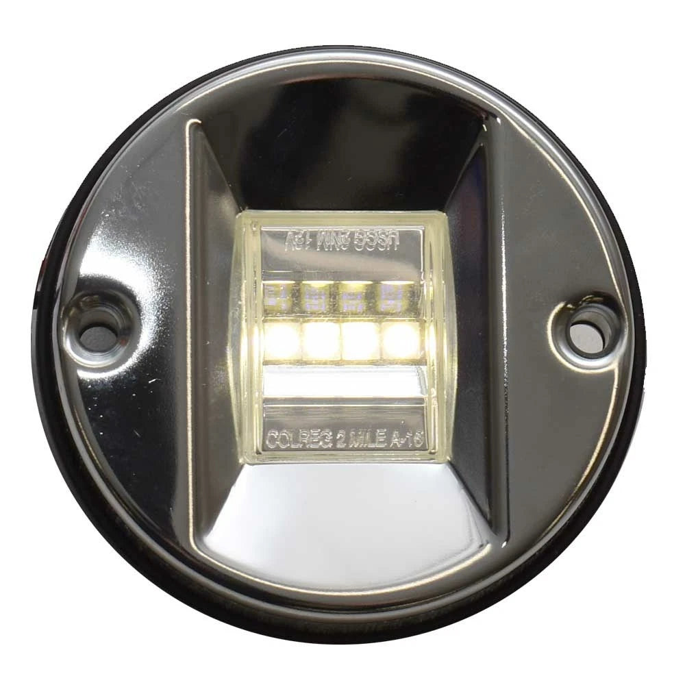 Seachoice LED Boat Transom Light 12V - Bright White Marine Stainless 0.0238