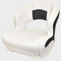 Wise Marine Boat Mid Back Bucket Seat 3337-1893 - Razor White - Gray
