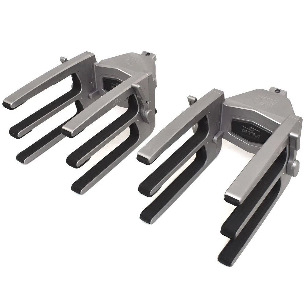 PTM Boat Clamping Swivel Wakeboard Racks P13249-1050 - Gray (pair)