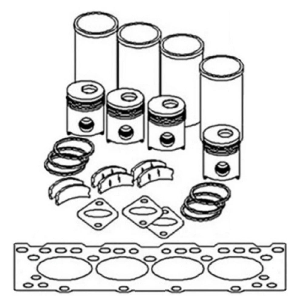 RG17892.020 Major Engine Overhaul Kit Fits John Deere 690B 693C 740 4320