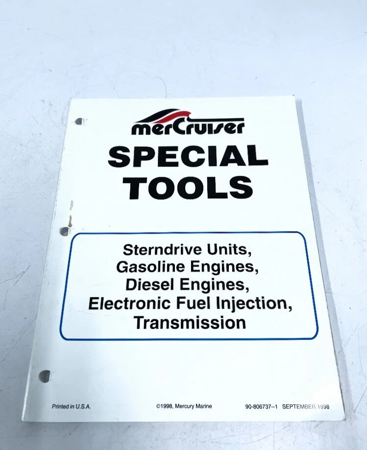 Mercruiser 90-806737 - 1, Special Tools, 1998