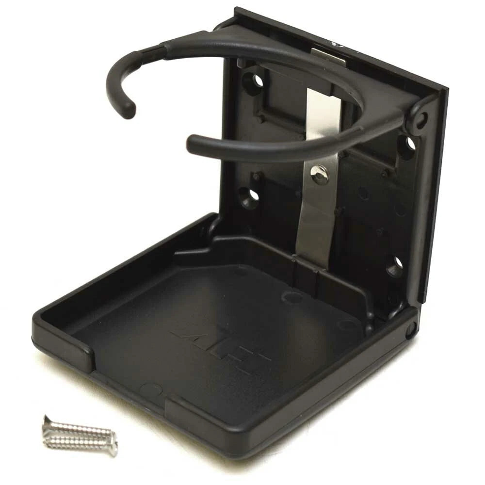 AFI Boat Collapsible Cup Holder 21061 - Black 3 1/4 Inch