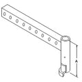 S.40102 Spindle Arm Fits Massey Ferguson