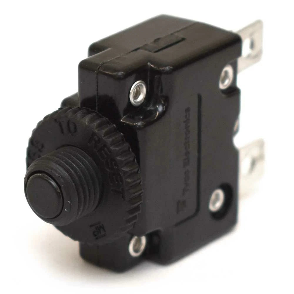 Tyco Boat Push-to-Reset Circuit Breaker W57-XJ2A7B10-5 M - 5A 250VAC
