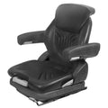 MSG65BLV-assembly Black Vinyl Grammer Seat Assembly Fits Ariens Bad Boy Fits Bobcat