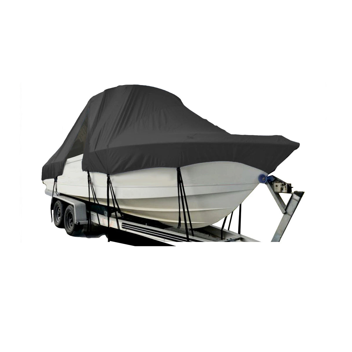 Formula 330 Sun Sport with Radar Arch Storage Boat Storage Cover Black Rainproof