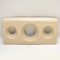 Owosso Composite Boat Gauge Panel Blank - Sorrento 14 1/4 X 7 3/8 Inch