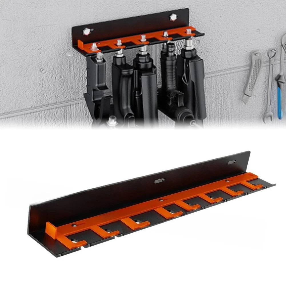 Pneumatic Tool Storage Rack Wall Mounted for Garage and Workshop Needs