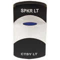 Boat Rocker Switch Cover - Speaker Courtesy Light Black Silver