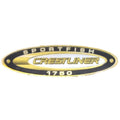 Crestliner Raised Foam Boat Decal 131295-01 - 1750 Sportfish