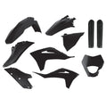 Polisport Black Enduro Plastic Kit for Gas EC250 2T 2021-2022