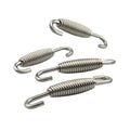 4 Pcs 55mm Stainless Steel Exhaust Spring Pipe Muffler Springs Swivel Motorcycle