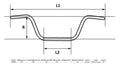 Handlebar 7/8" Chrome Western 6" Rise Chrome Motorcycle