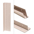 Tracker Boat Offset Hinge 312340 - 12 Gauge 15 1/2 Inch Beige Aluminum