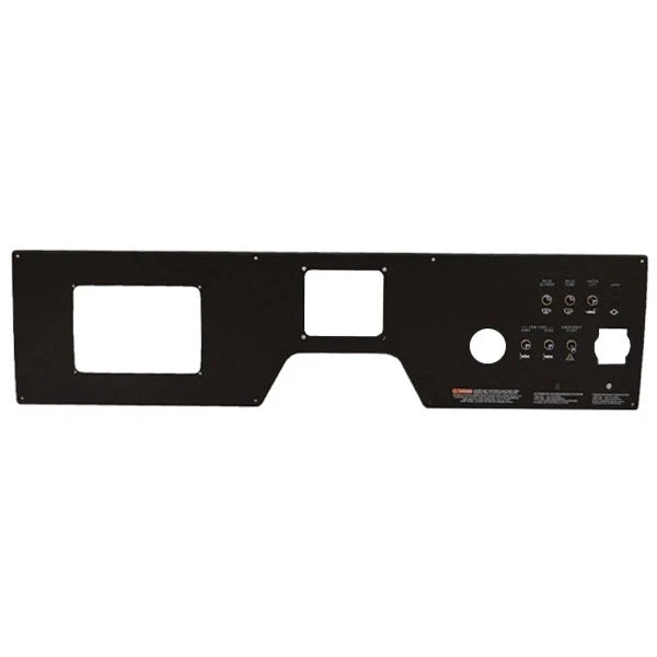 Sea Ray Boat Switch Panel 2146919 - 310 SDA Black 36 3/4 X 9 1/4 Inch
