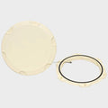 IPS Boat Deck Plate 510-208 - Scout Dream White 6 Inch