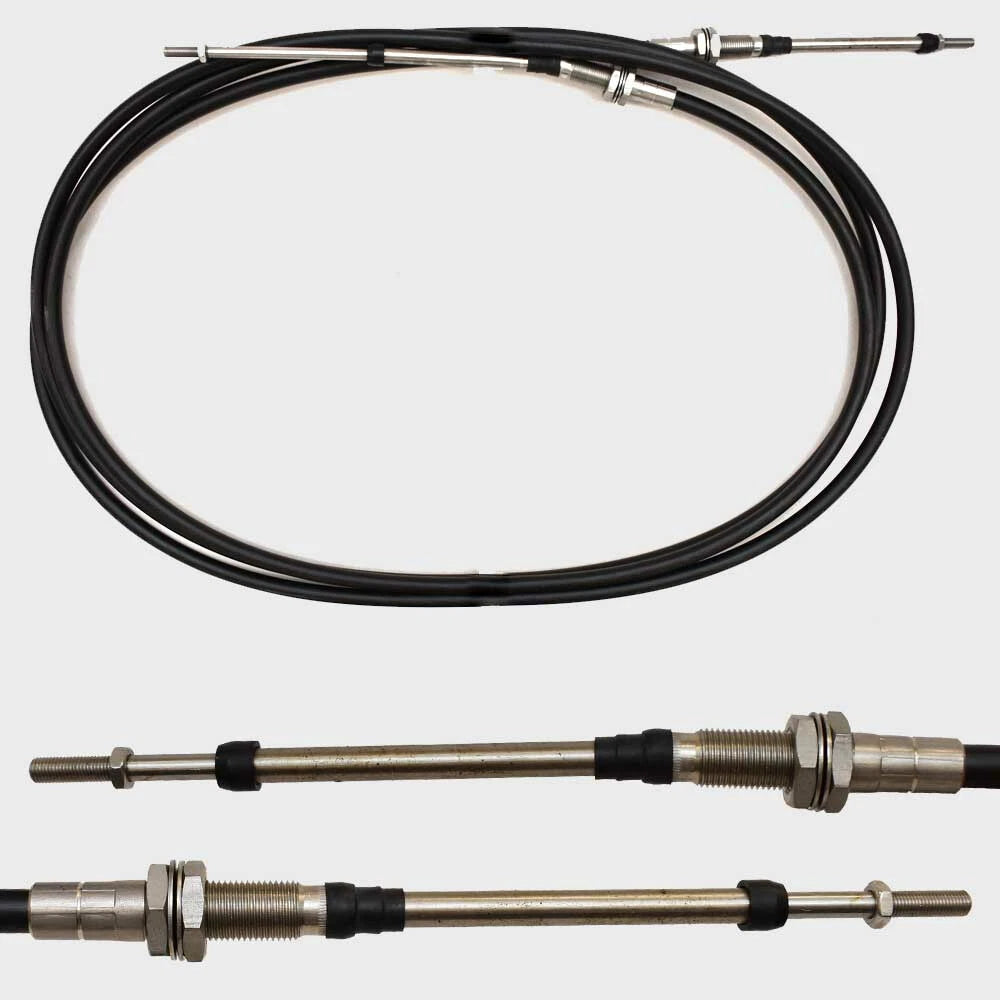 Uflex Boat Bulkhead Control Cable C64BBX25 - 4300 - 43BC Series 25 FT