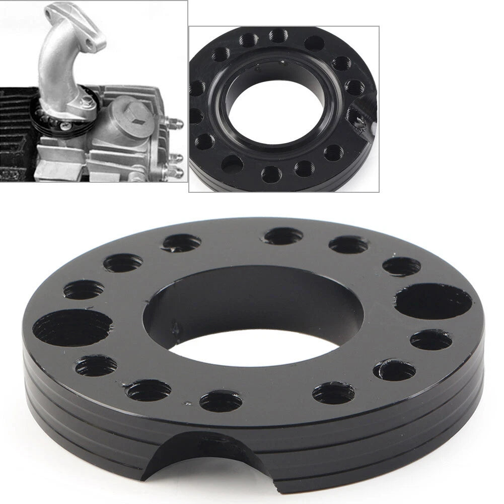 CNC Carb Adjuster Carburetor Inlet Manifold Spinner Plate 28MM for Pit Dirt Bike