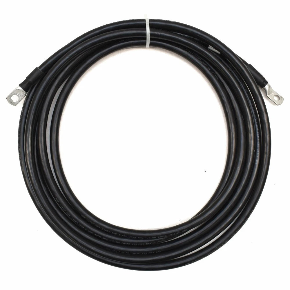 Tracker Boat Battery Cable 171139 - 1/0 AWG Marine Wire Black 19 FT