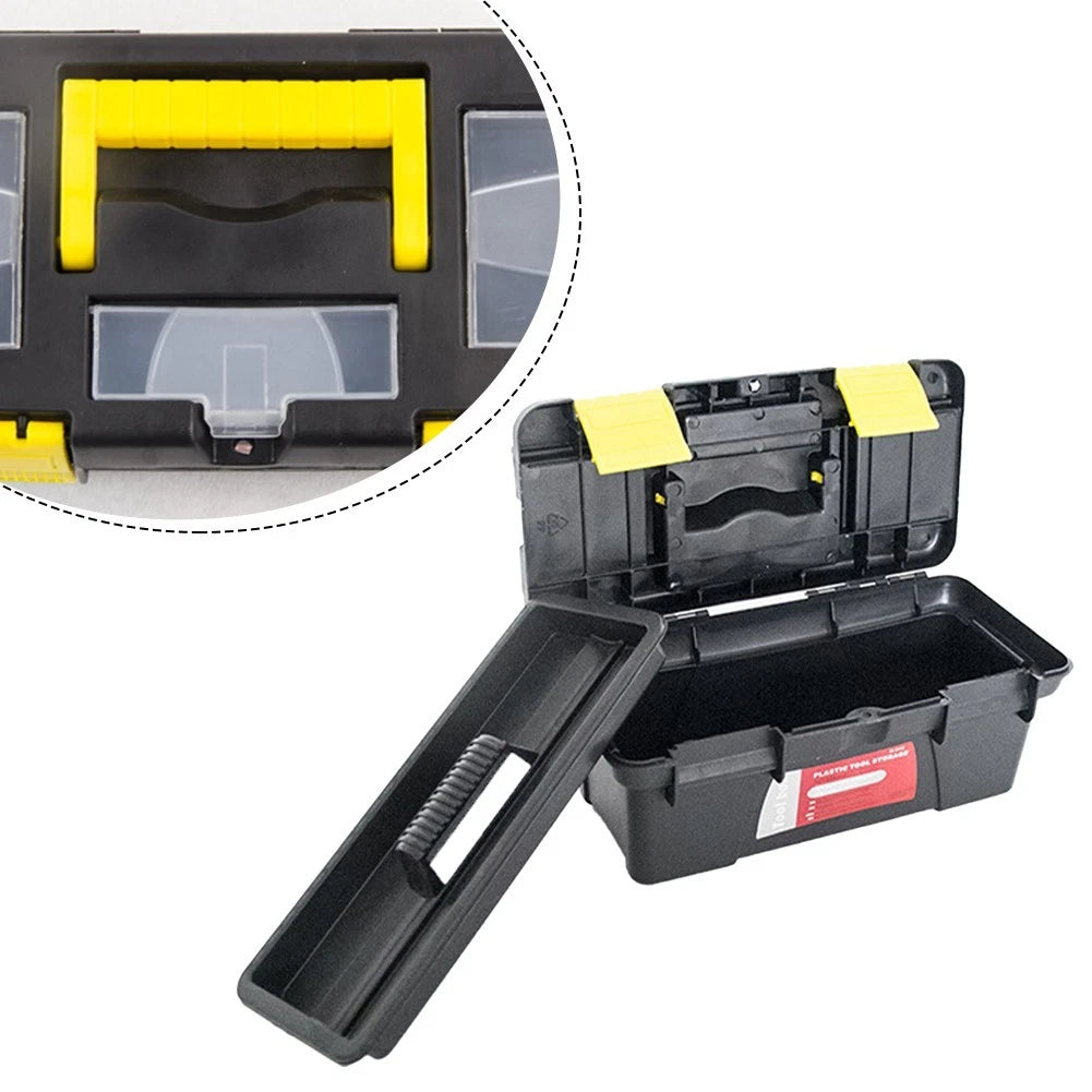 Reliable 10 Inch Plastic Toolbox for Storage and Organization of Various Tools