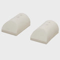 Barbour Plastics Boat End Cap Cover - Rub Rail 2 3/8 X 1 1/2 Inch (pair)