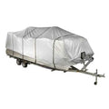 Covermate Pontoon Boat Cover OV39165PL - 20Ft 4In - 21Ft 5In Silver