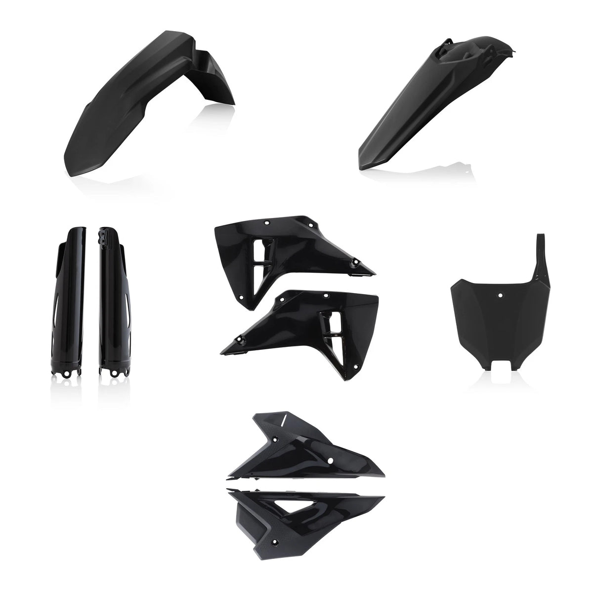 ACERBIS Plastic Kit Full HON Black Offroad Motorcycle Body Parts 2986760001