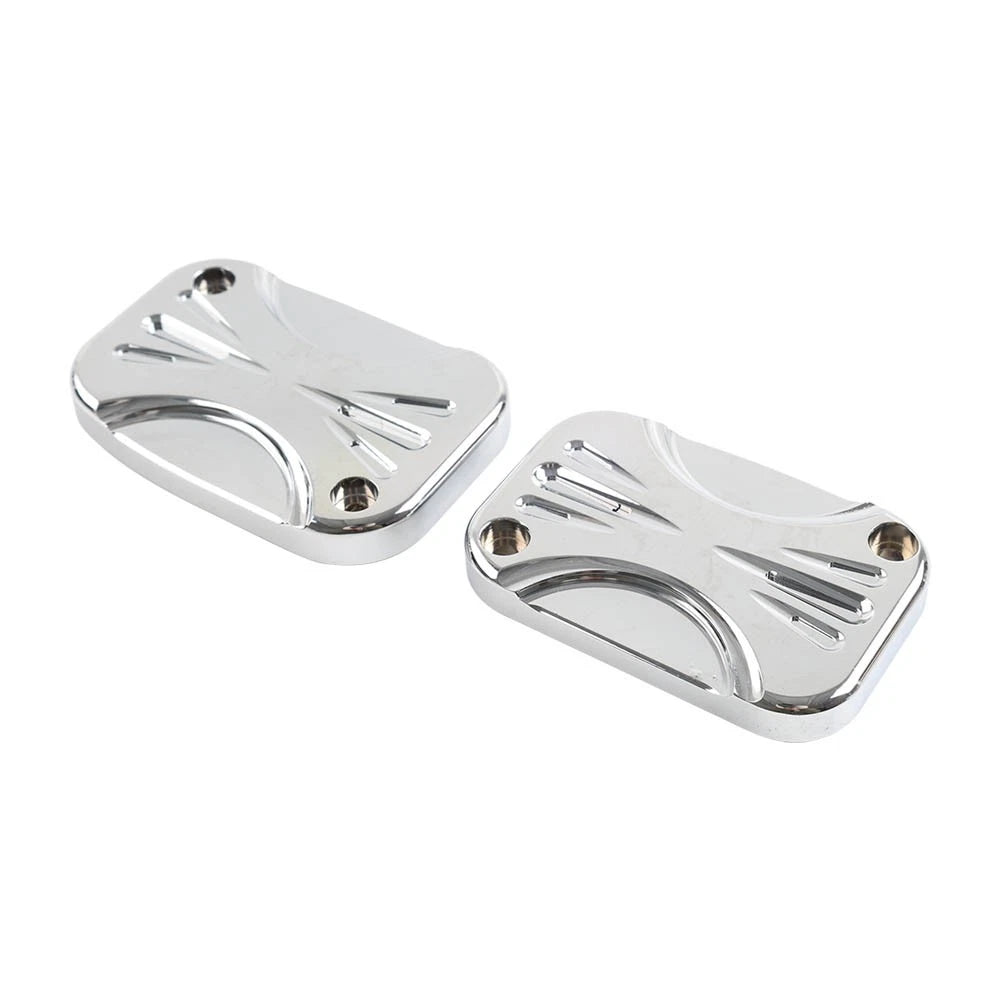 Front Master Cylinder Cover Brake Fluid Cap for Harley Electra Road Street Glide