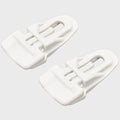 Harris Kayot Boat Cover Hold Down Clamps - White (pair)