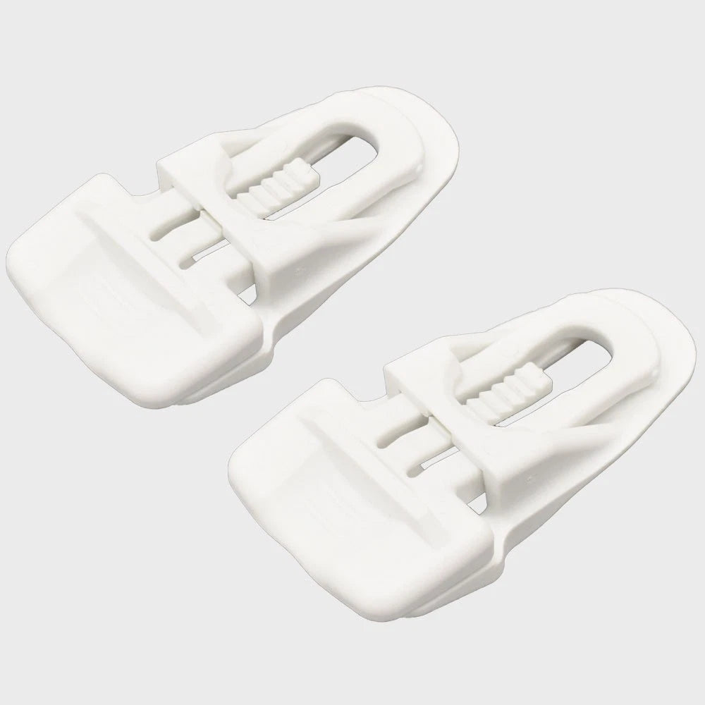 Harris Kayot Boat Cover Hold Down Clamps - White (pair)