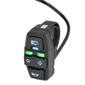 Turn Signal Switch Motorcycle Scooter Sturdy Three-in-Funct Ion