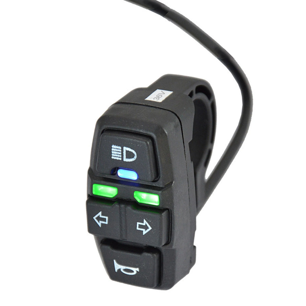 Turn Signal Switch Motorcycle Scooter Sturdy Three-in-Funct Ion