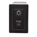 Carling Boat Rocker Switch - Overhead Light On/Off 12V - 20A