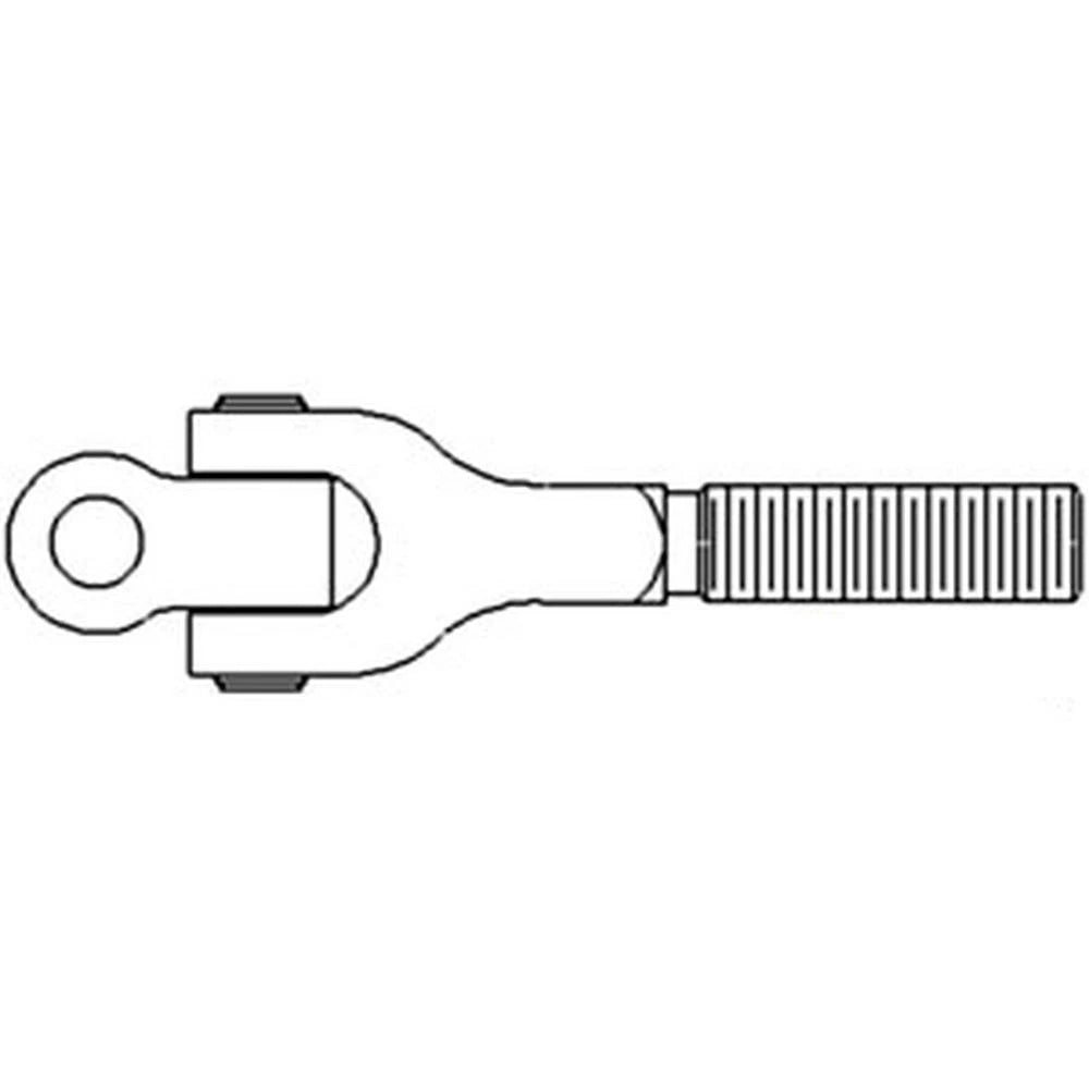 RE44559 Front Toplink End Fits CAT. III Fits John Deere 4555 4560 4630 4640