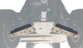 RIVAL POWERSPORTS USA Rear ATV/UTV Aluminum Skid Plate Guards 2444.8164.1