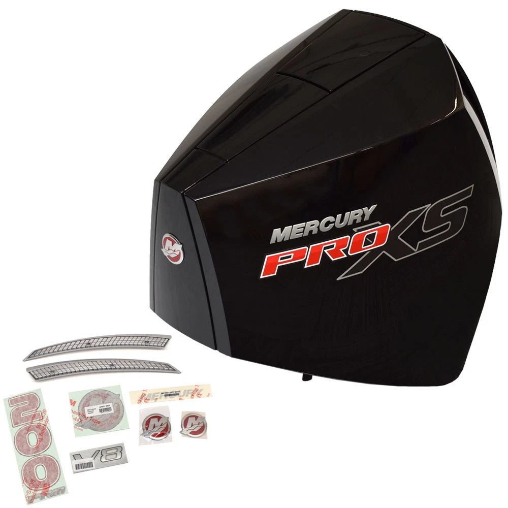 Mercury Boat Outboard Top Cowl 100-8M0182329 - 200HP V8 Pro XS