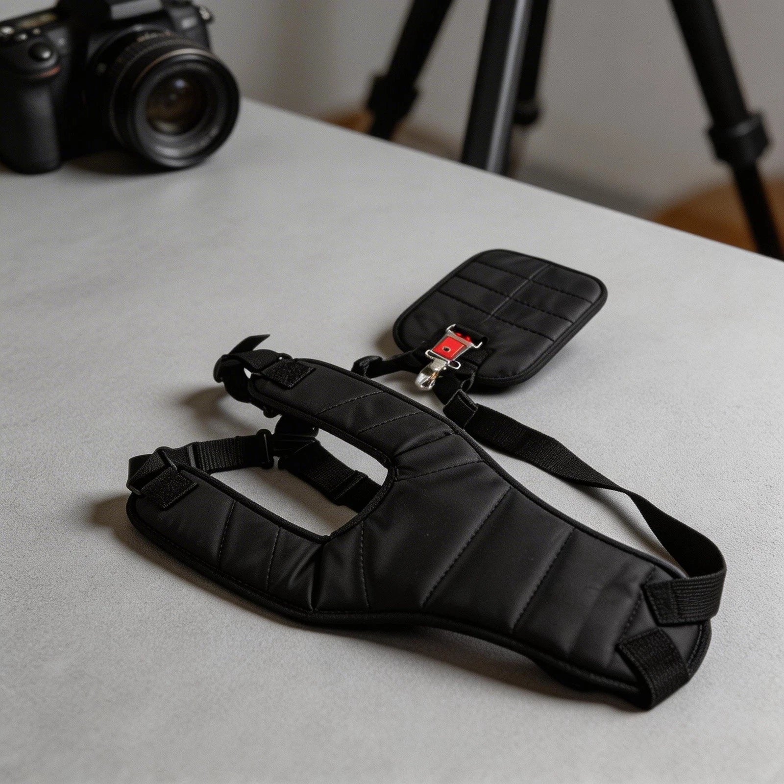 Dual Shoulder Strap for Heavy Duty Tools Cushioned and Comfortable for Long Use