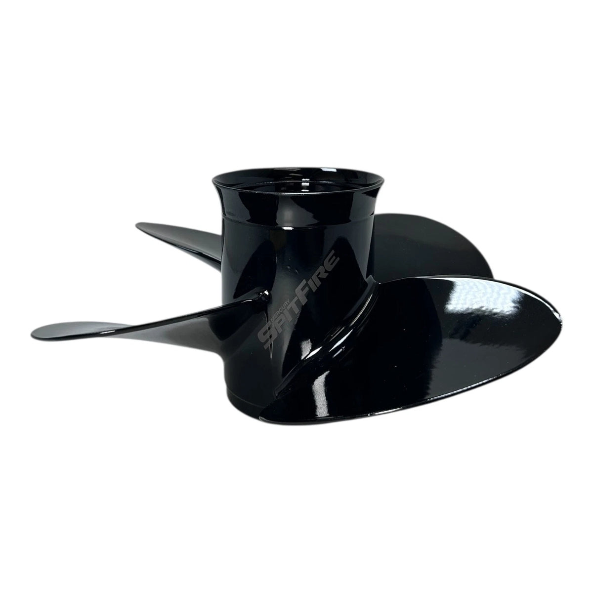 Mercury 4 X 13.8 X 11P, SpitFire Aluminum Black Propeller (missing Hub Kit)