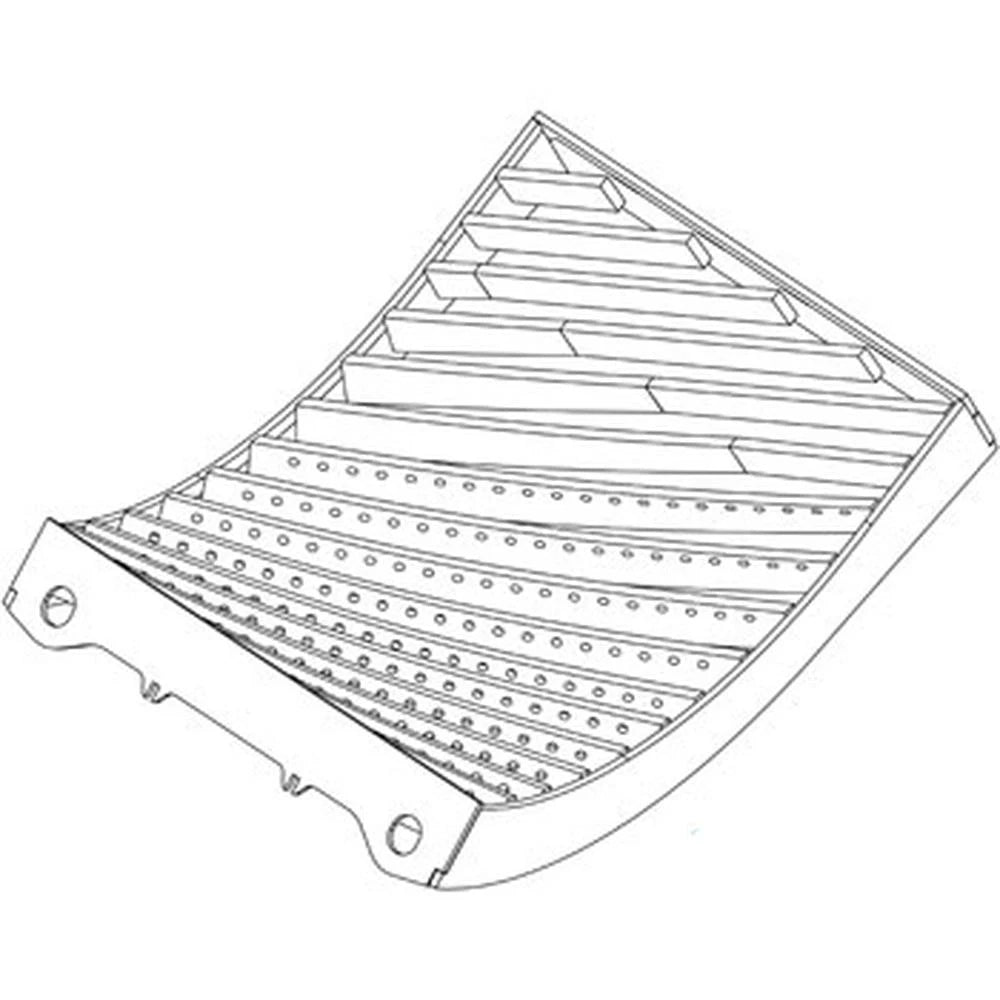 86976414HB RH Corn & Soybean Concave Fits Case-IH Combine Models 7010 +