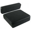 SR1830 Cushion Set, Black Vinyl - (2 Pc.) Fits John Deere
