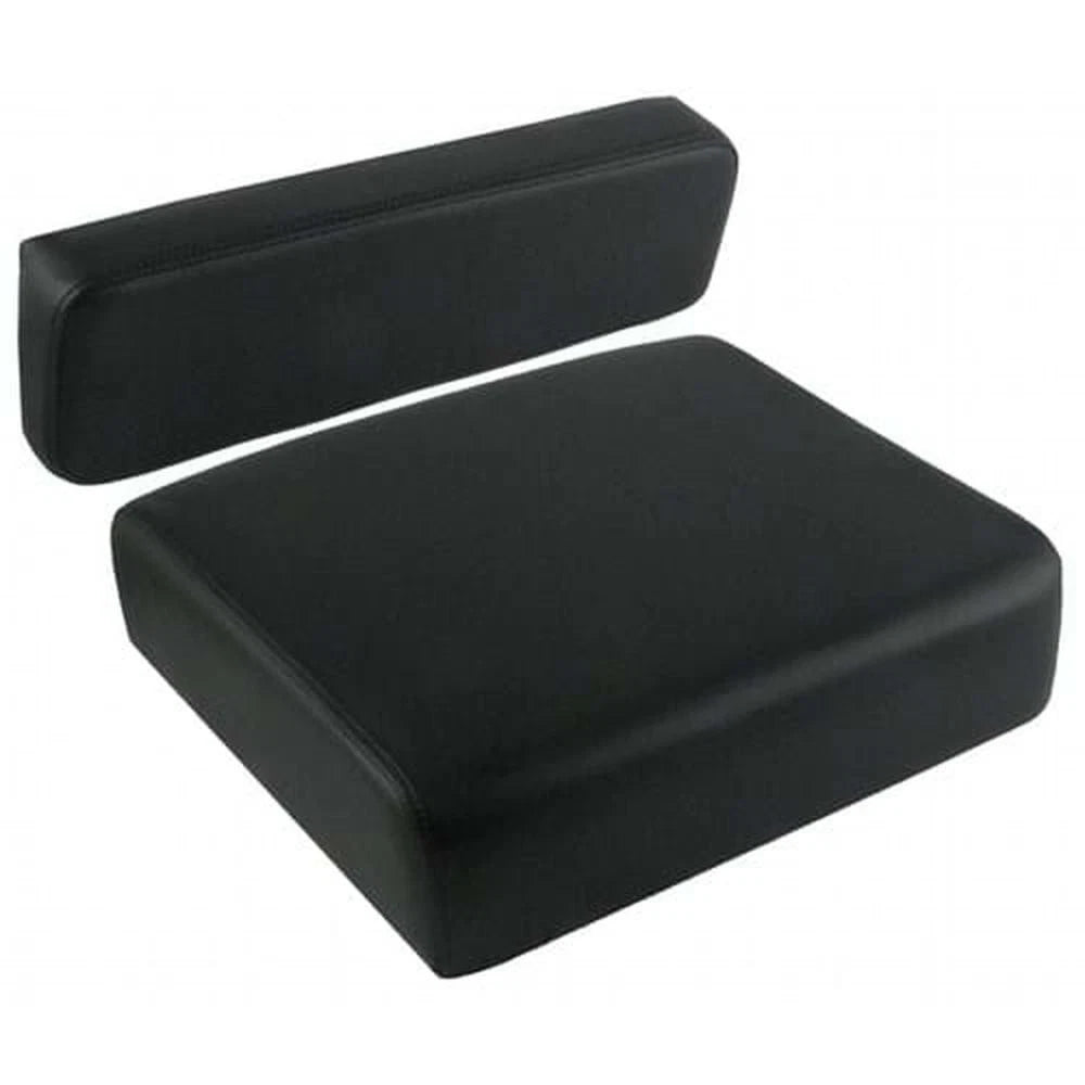 SR1830 Cushion Set, Black Vinyl - (2 Pc.) Fits John Deere
